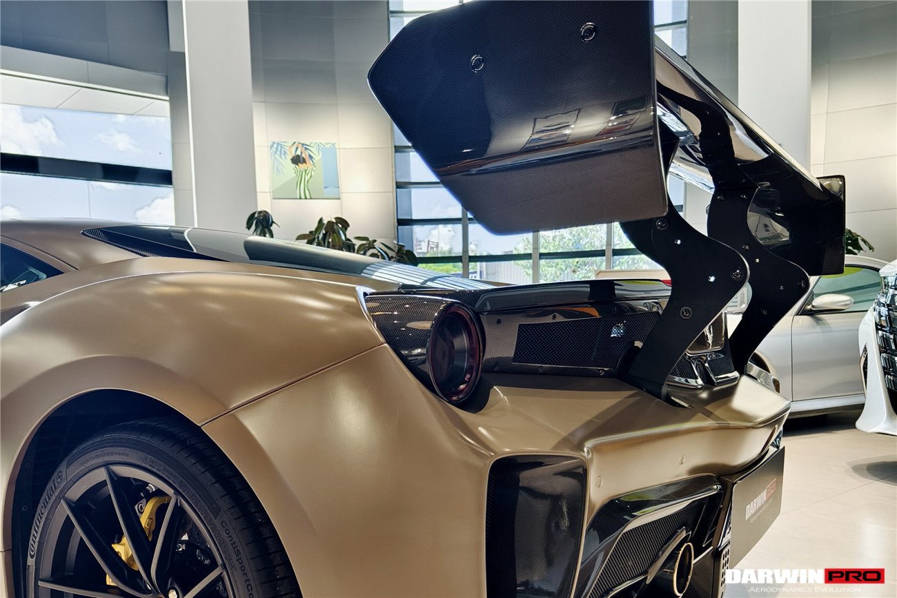 2015 - 2020 Ferrari 488 GTB & Spyder Challenge Evo Modena Style Wing