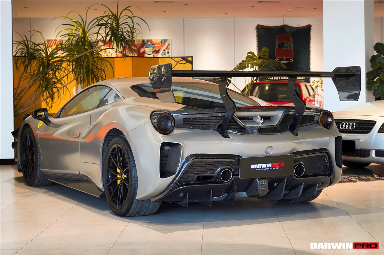 2015 - 2020 Ferrari 488 GTB & Spyder Challenge Evo Modena Style Wing