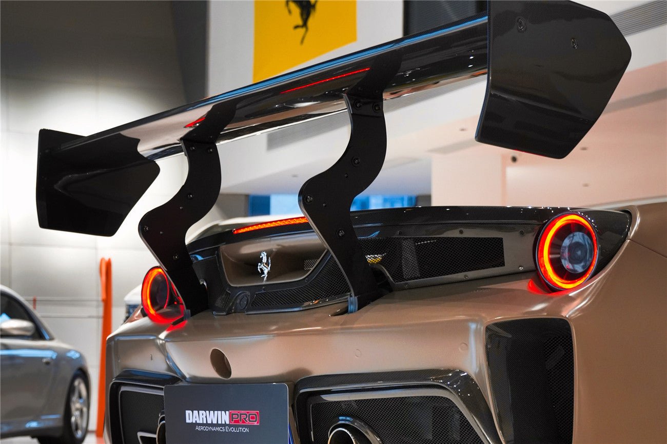 2015 - 2020 Ferrari 488 GTB & Spyder Challenge Evo Modena Style Wing
