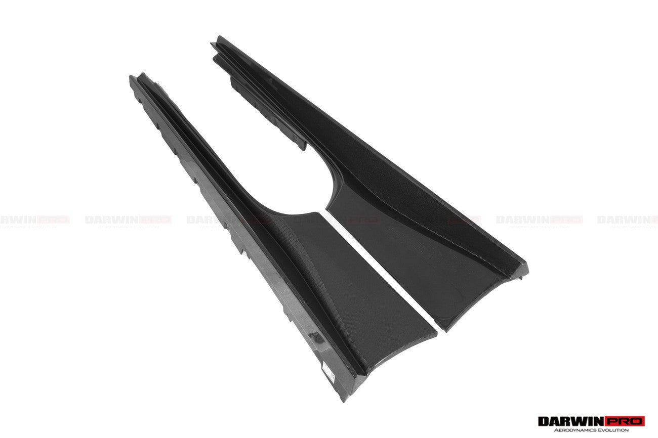 2015 - 2020 Ferrari 488 GTB & Spyder Challenge Evo Modena Style Side Skirts