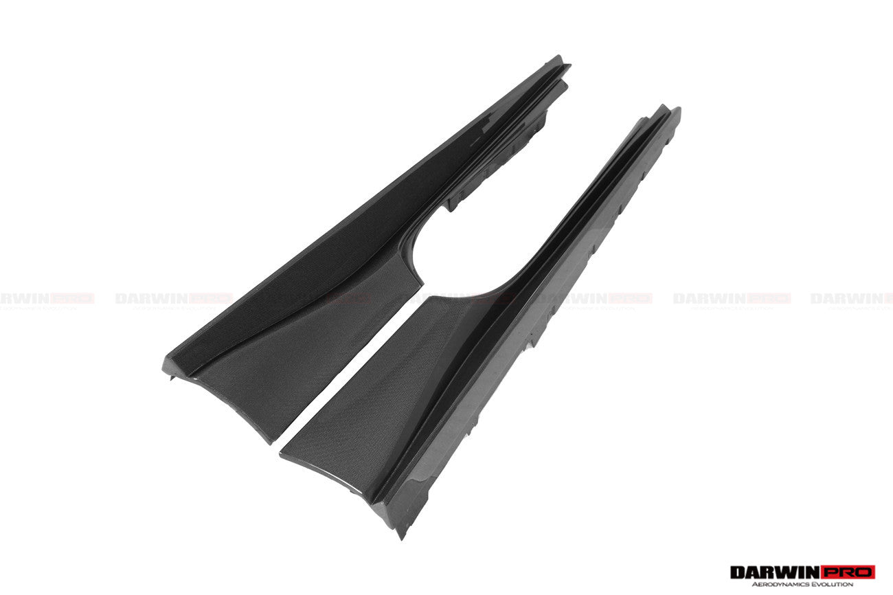 2015 - 2020 Ferrari 488 GTB & Spyder Challenge Evo Modena Style Side Skirts