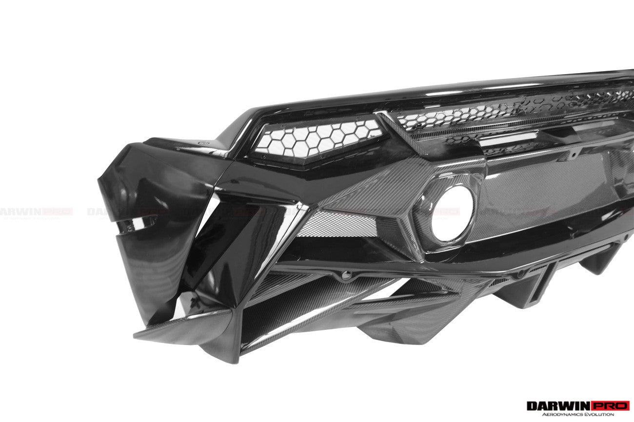 2015 - 2019 Lamborghini Huracan LP610 & LP580 BKSSII Style Rear Bumper