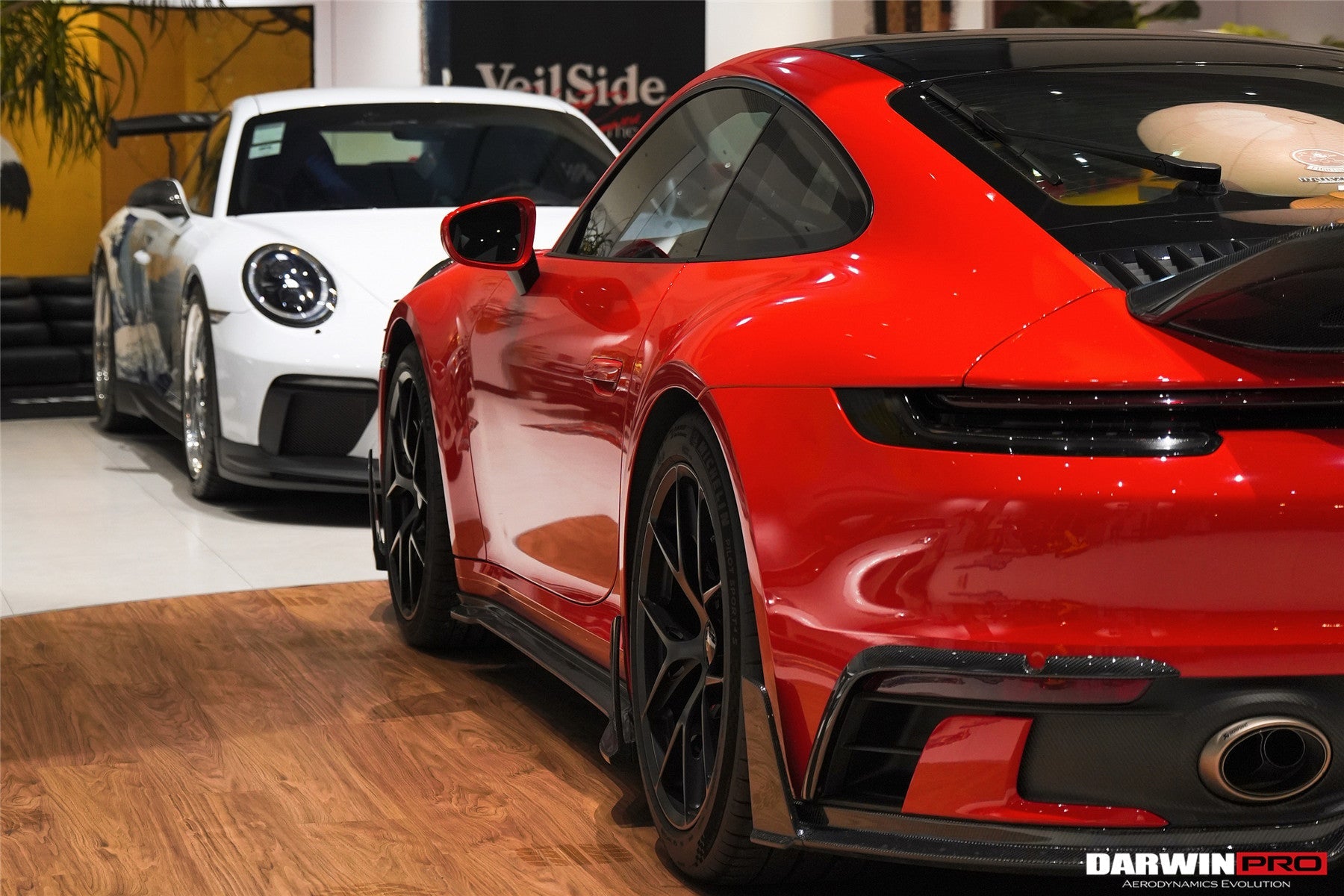 2019 - 2024 Porsche 911 992 Carrera & S & 4 & 4S & Targa & Cabriolet SD-Sport Design Model BKSSII Style Full Body Kit