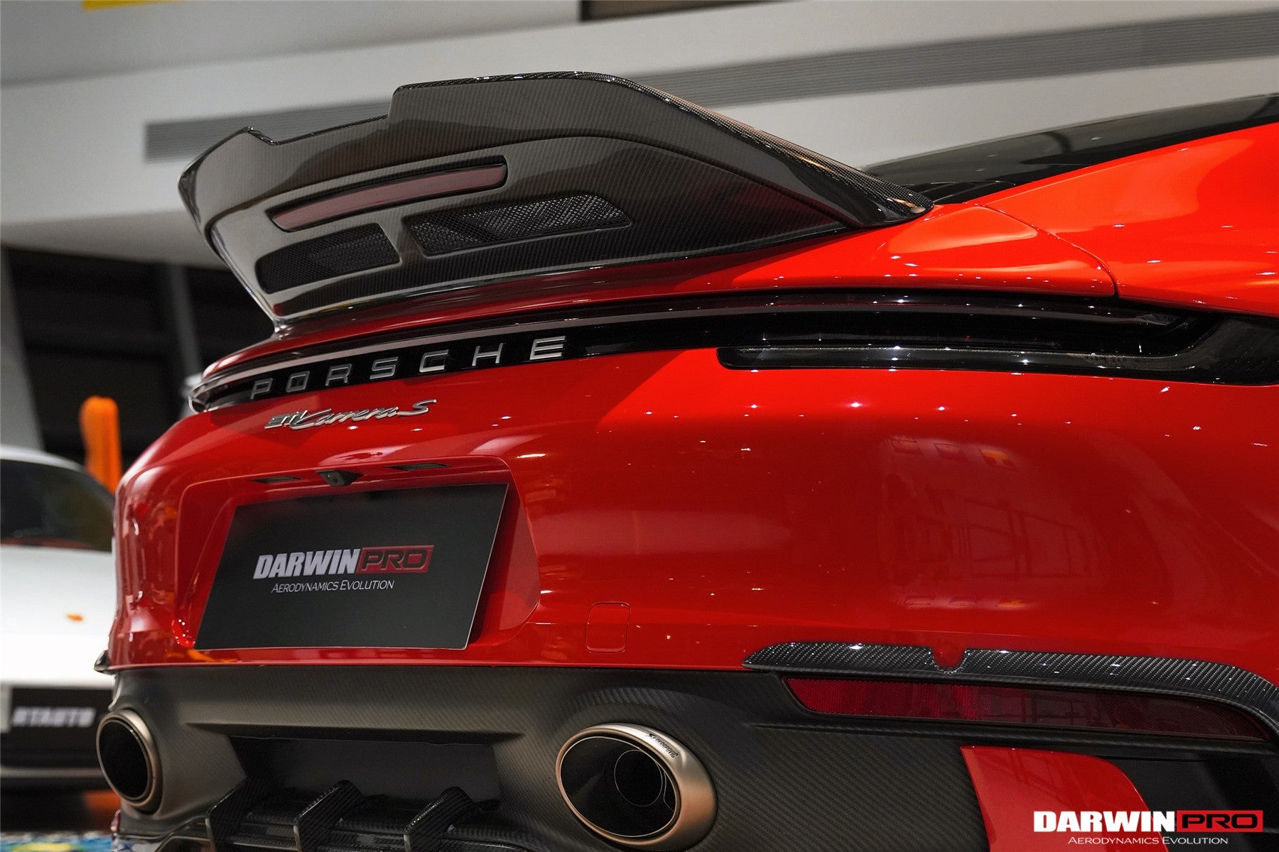 2019 - 2024 Porsche 911 992 Carrera S & 4 & 4S BKSS Ver.4 Style Trunk Wing