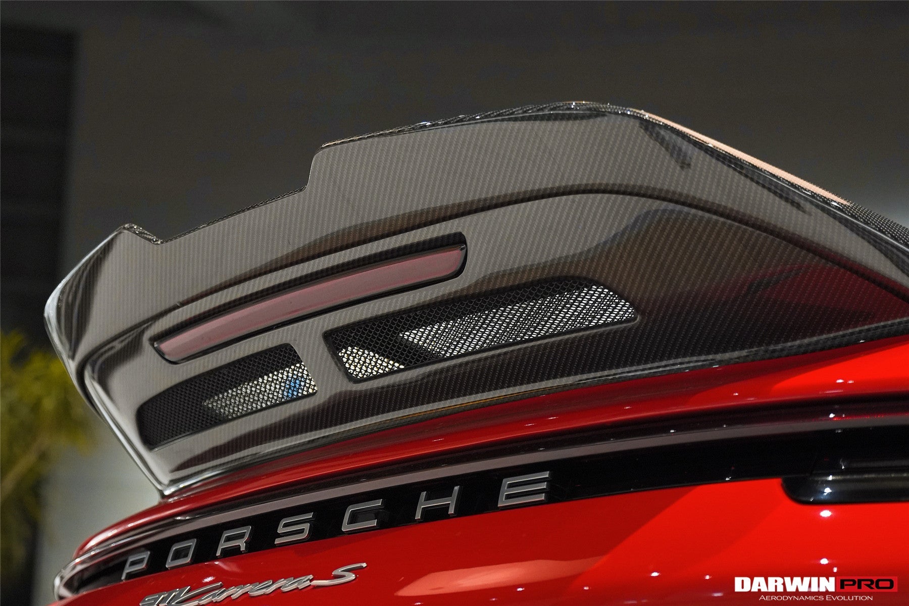 2019 - 2024 Porsche 911 992 Carrera S & 4 & 4S BKSS Ver.4 Style Trunk Wing