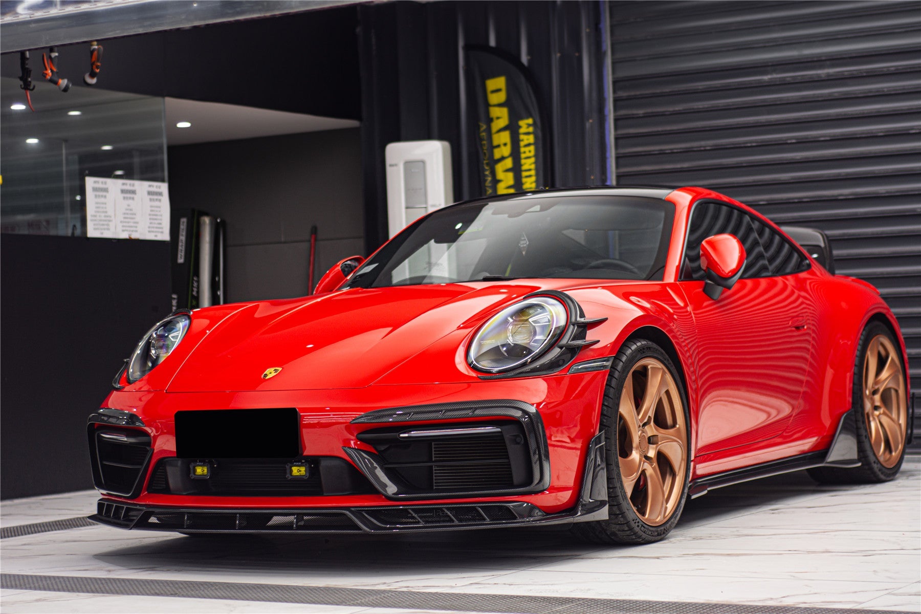 2019 - 2024 Porsche 911 992 Carrera & S & 4 & 4S & Targa & Cabriolet SD-Sport Design Model BKSSII Style Full Body Kit