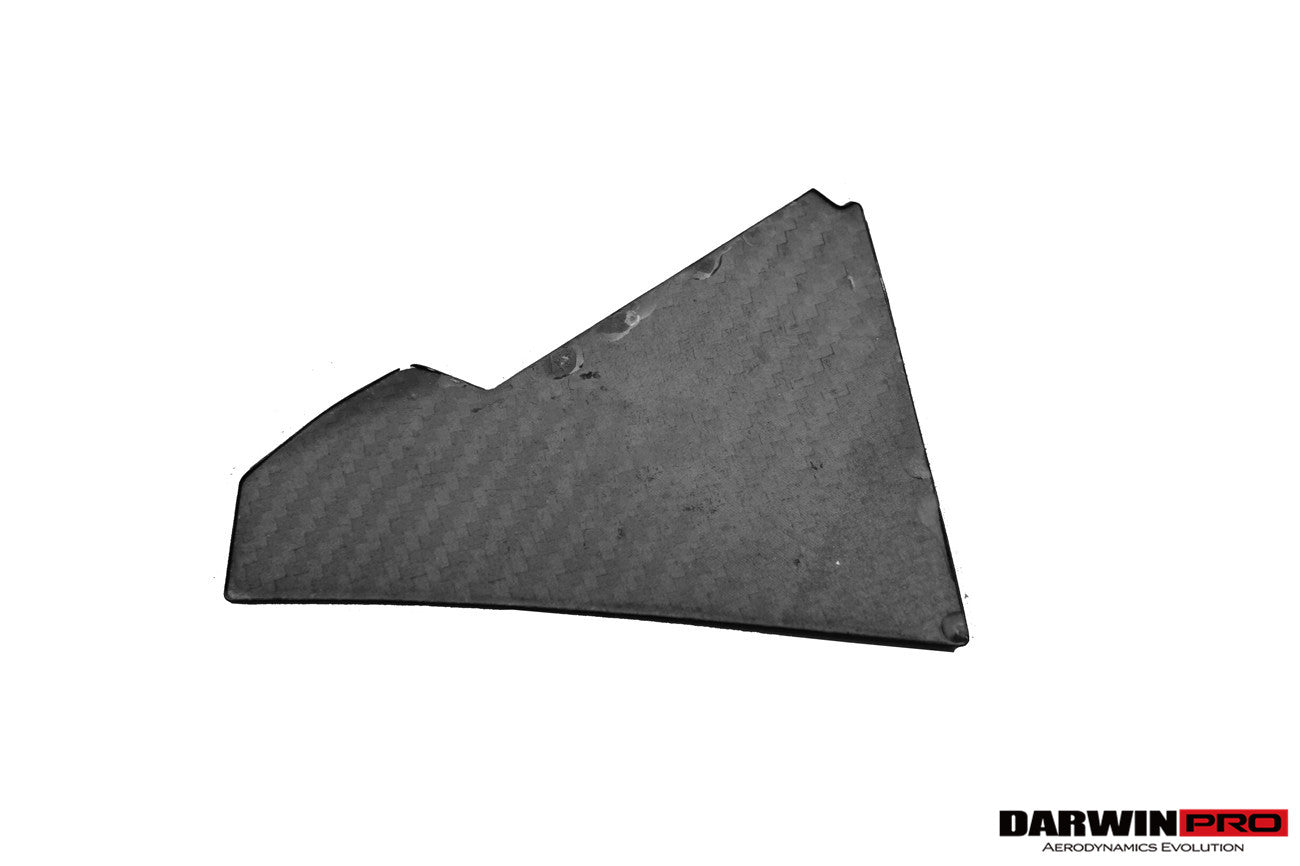 2013 - 2019 Corvette C7 Z06 Grandsport Dry Carbon Fiber Interior Outside Gears Panel Protective Cover Trim