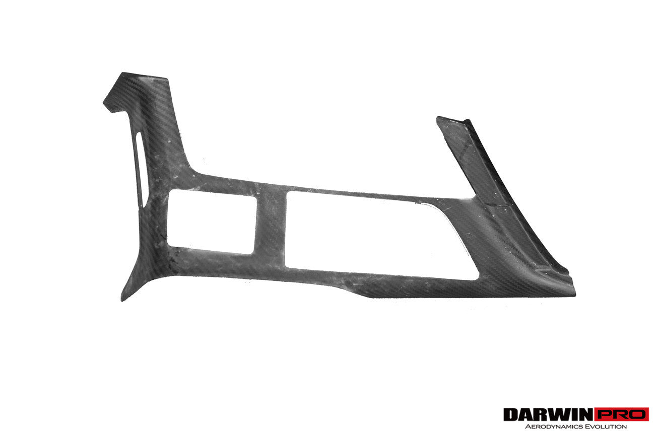 2013 - 2019 Corvette C7 Z06 Grandsport Dry Carbon Fiber Interior Outside Gears Panel Protective Cover Trim