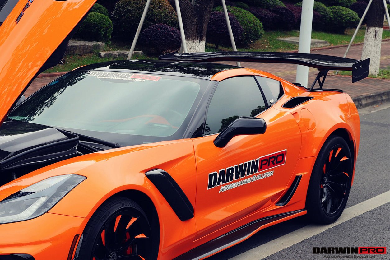 Chevrolet Corvette C7 Z06 Z51 Grand Sport Carbon Fiber Rear Quarter Panel Vents 2013-2019