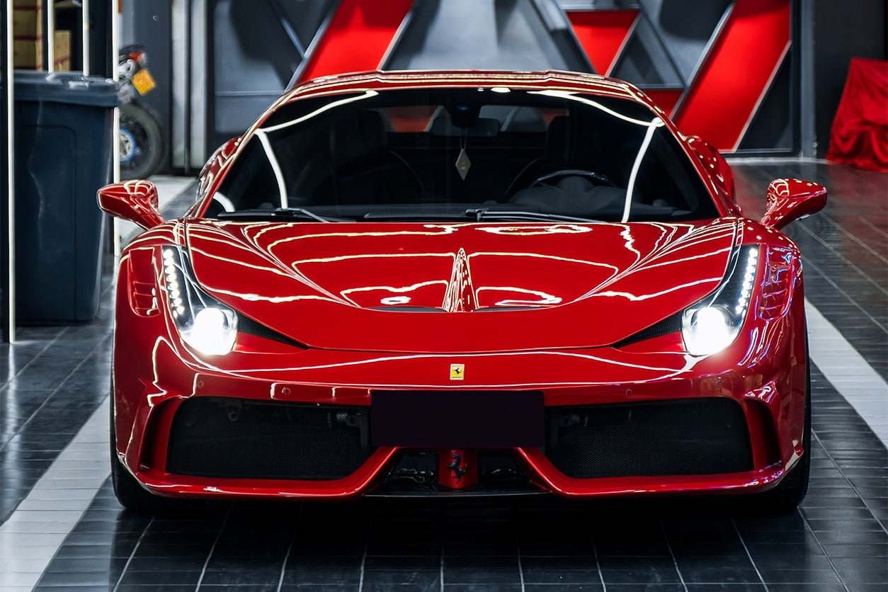 2010-2015 Ferrari 458 Coupe Spider Speciale Style Hood - DarwinPRO Aerodynamics