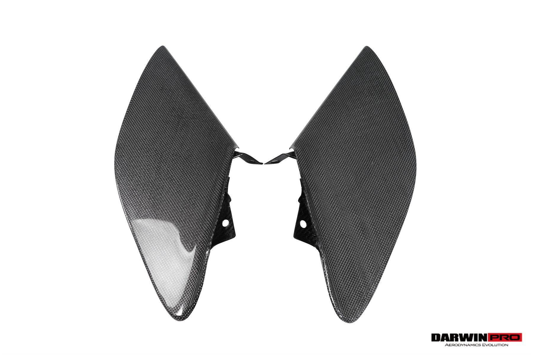 2015 - 2020 Ferrari 488 GTB & Spyder Dry Carbon Fiber Side Air Intake Fins