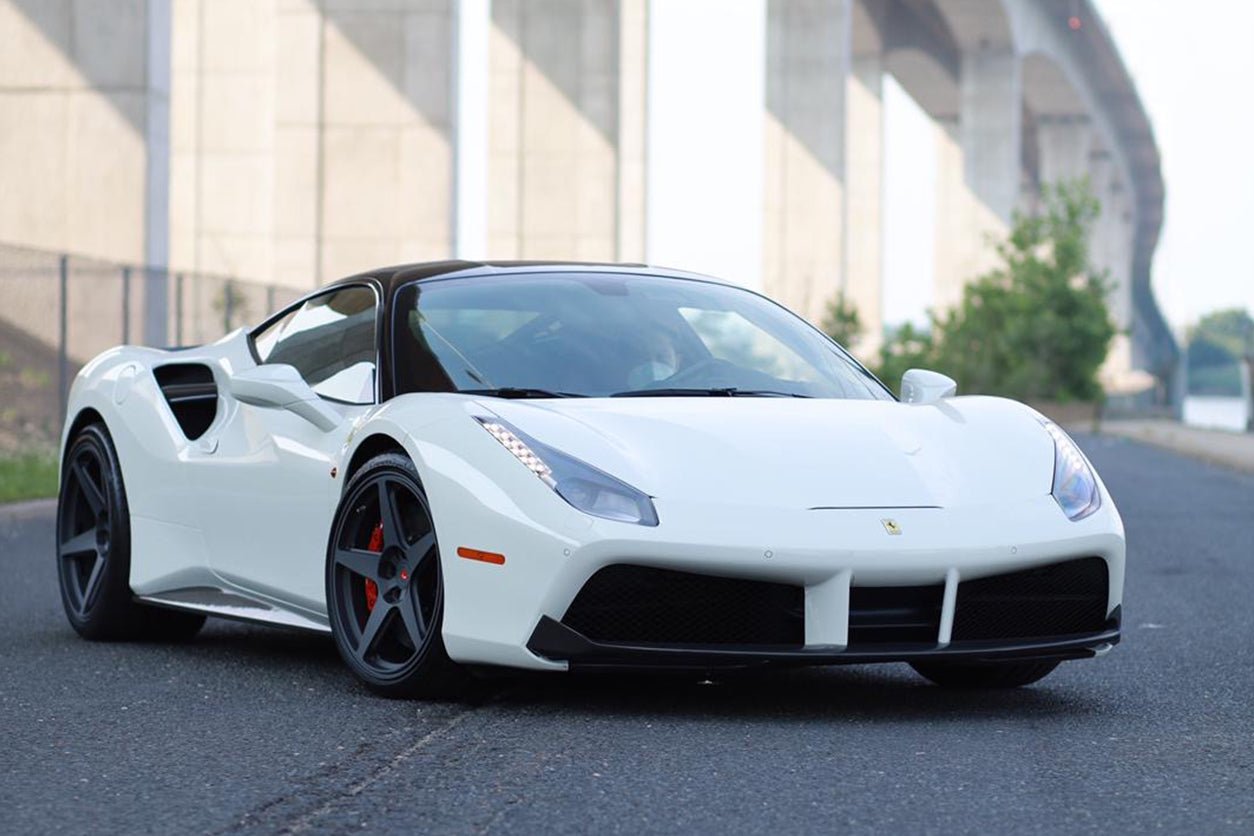 DarwinPRO 2015-2020 Ferrari 488 GTB & Spider Carbon Fiber Front Lip - DarwinPRO Aerodynamics