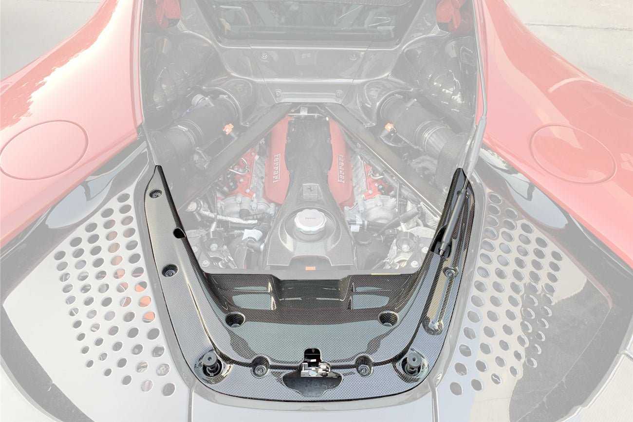 Ferrari SF90 Stradale OE Style Autoclave Carbon Fiber Engine Bay Interior 2020-Up
