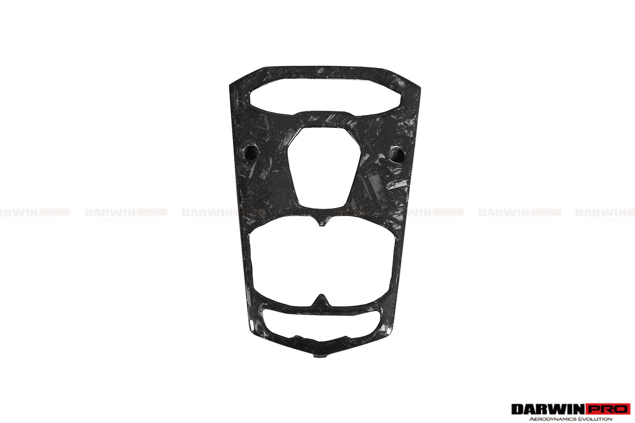 Lamborghini Aventador LB834 Dry Carbon Fiber Center Console Panel 2011-2016