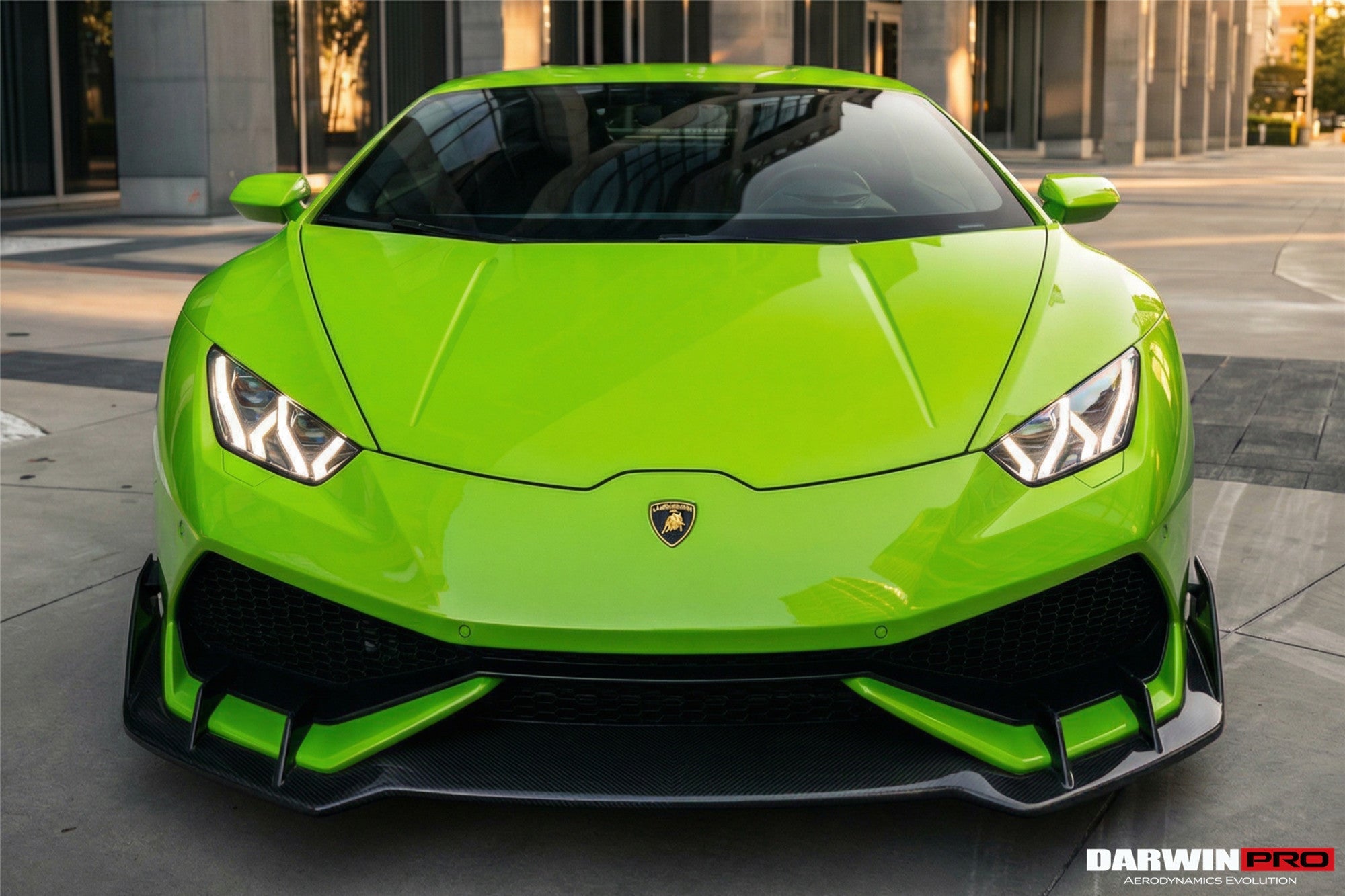 2015-2019 Lamborghini Huracan LP610 LP580 AO Style Carbon Fiber Aero - Full Kit - DarwinPRO Aerodynamics
