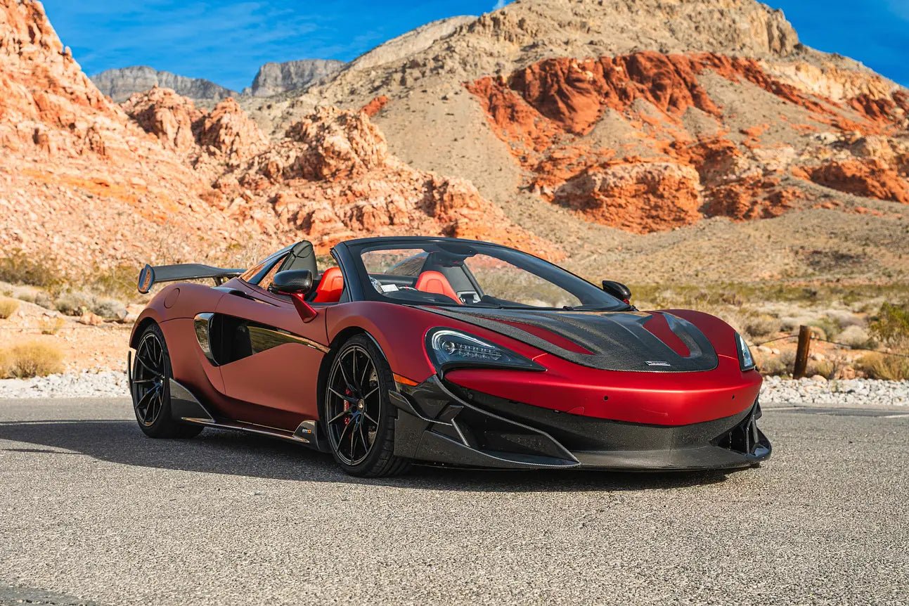 McLaren 540C / 570S / 570GT / 600LT BKSS Style Carbon Fiber Hood 2015-2021