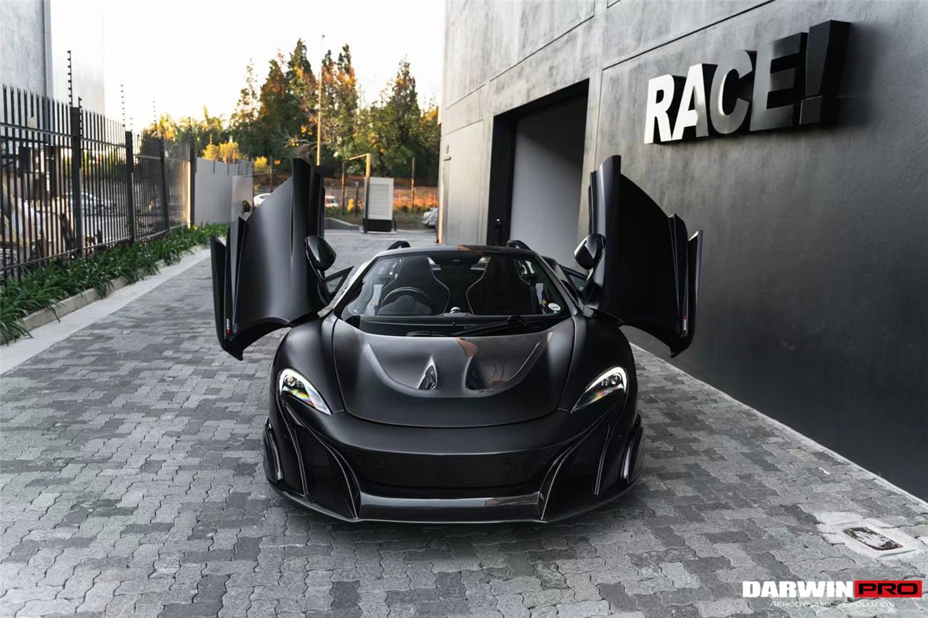 DarwinPRO 2014-2017 McLaren 650S Convert 675LT Style Front Bumper - DarwinPRO Aerodynamics