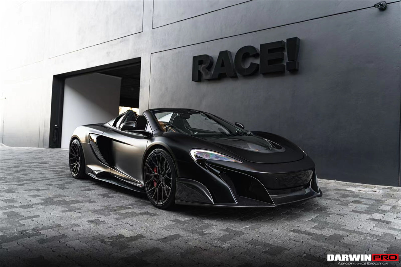 DarwinPRO 2014-2017 McLaren 650S Convert 675LT Style Front Bumper - DarwinPRO Aerodynamics