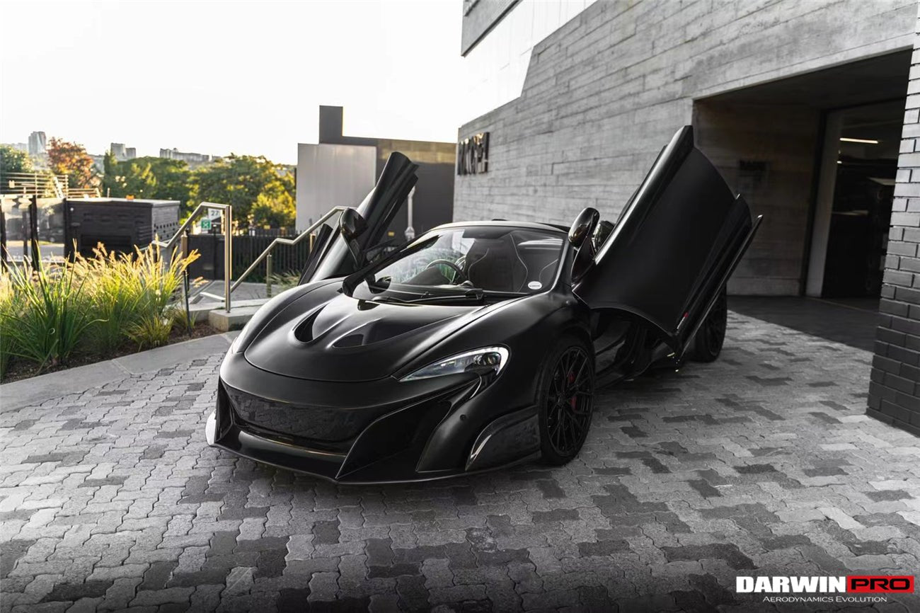 DarwinPRO 2014-2017 McLaren 650S Convert 675LT Style Front Bumper - DarwinPRO Aerodynamics