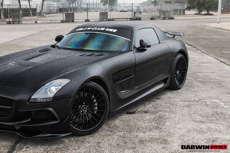 Mercedes-Benz SLS AMG W197 BKSS Style Carbon Fiber Hood 2010-2015