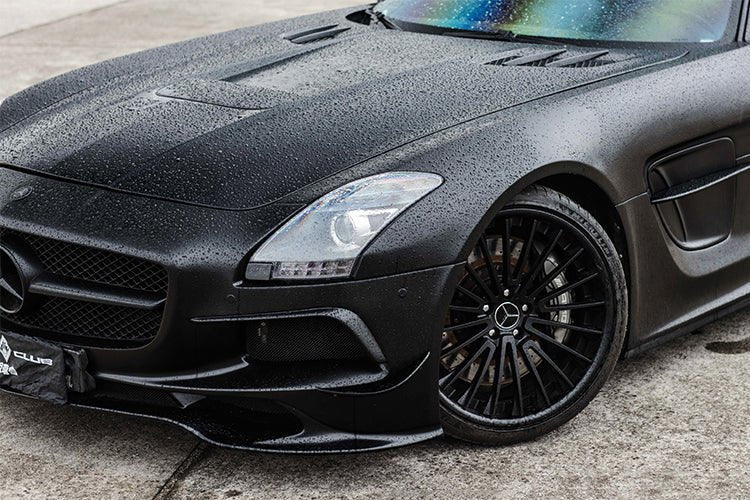 Mercedes-Benz SLS AMG W197 BKSS Style Carbon Fiber Hood 2010-2015