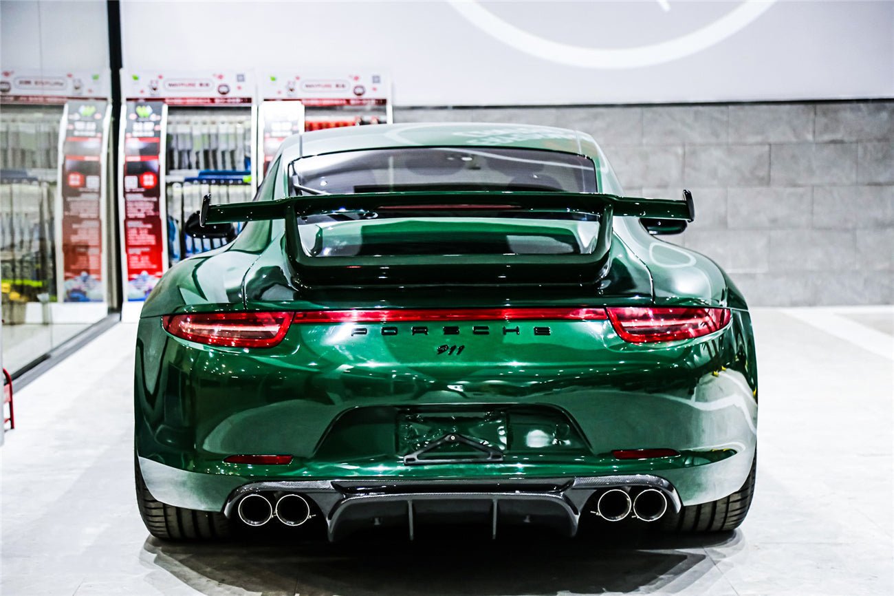 Porsche 911 991.1 Carrera S 4S GT3 Style Carbon Fiber Trunk Spoiler 2012-2015