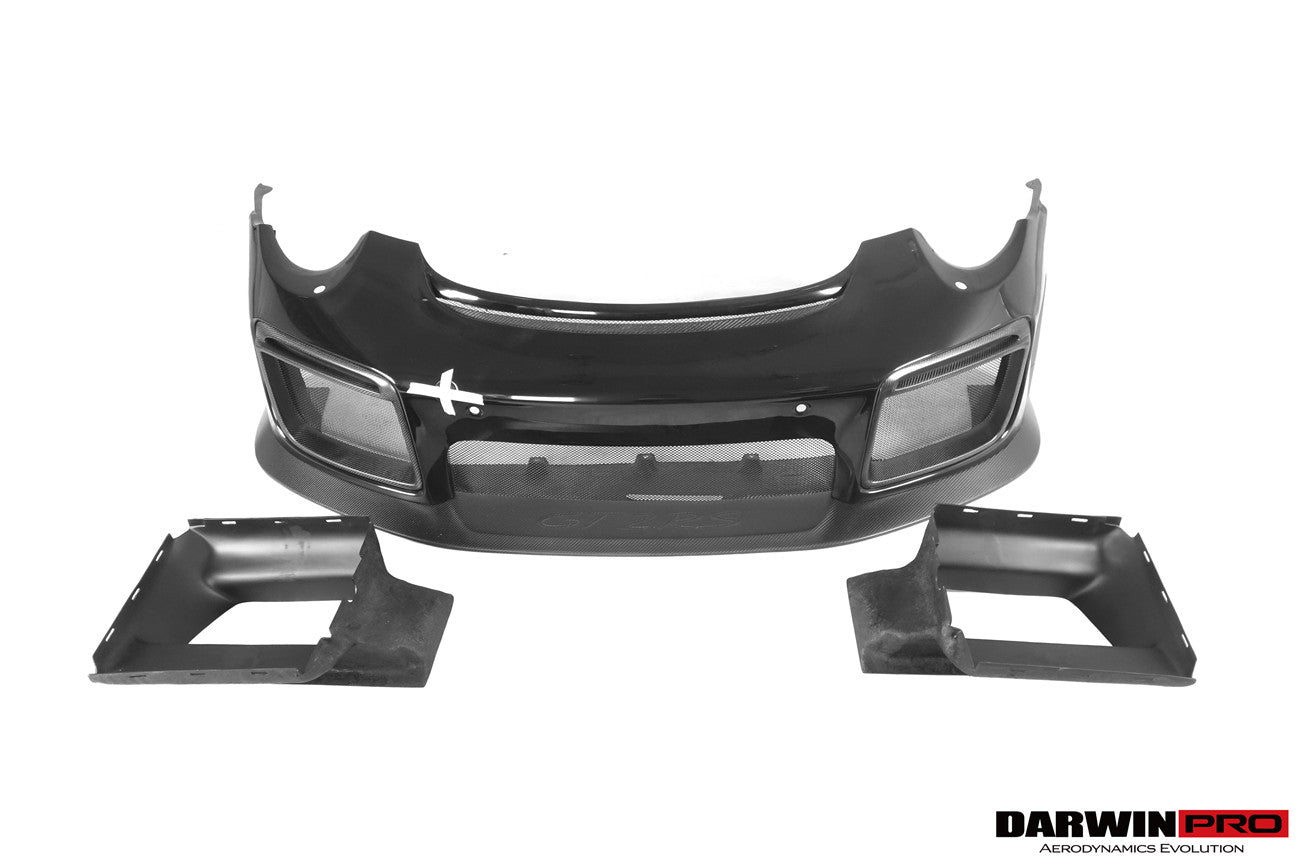 2016 - 2019 Porsche 911 991.2 Carrera &Targa 4 & 4S GT2RS Style Partial Carbon Fiber Front Bumper