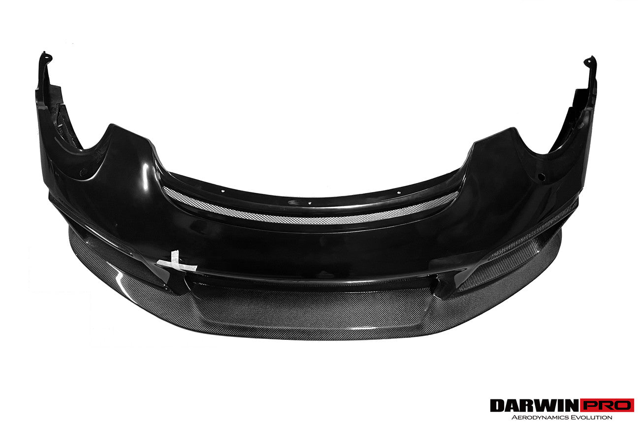 2016 - 2019 Porsche 911 991.2 Carrera &Targa 4 & 4S GT2RS Style Partial Carbon Fiber Front Bumper