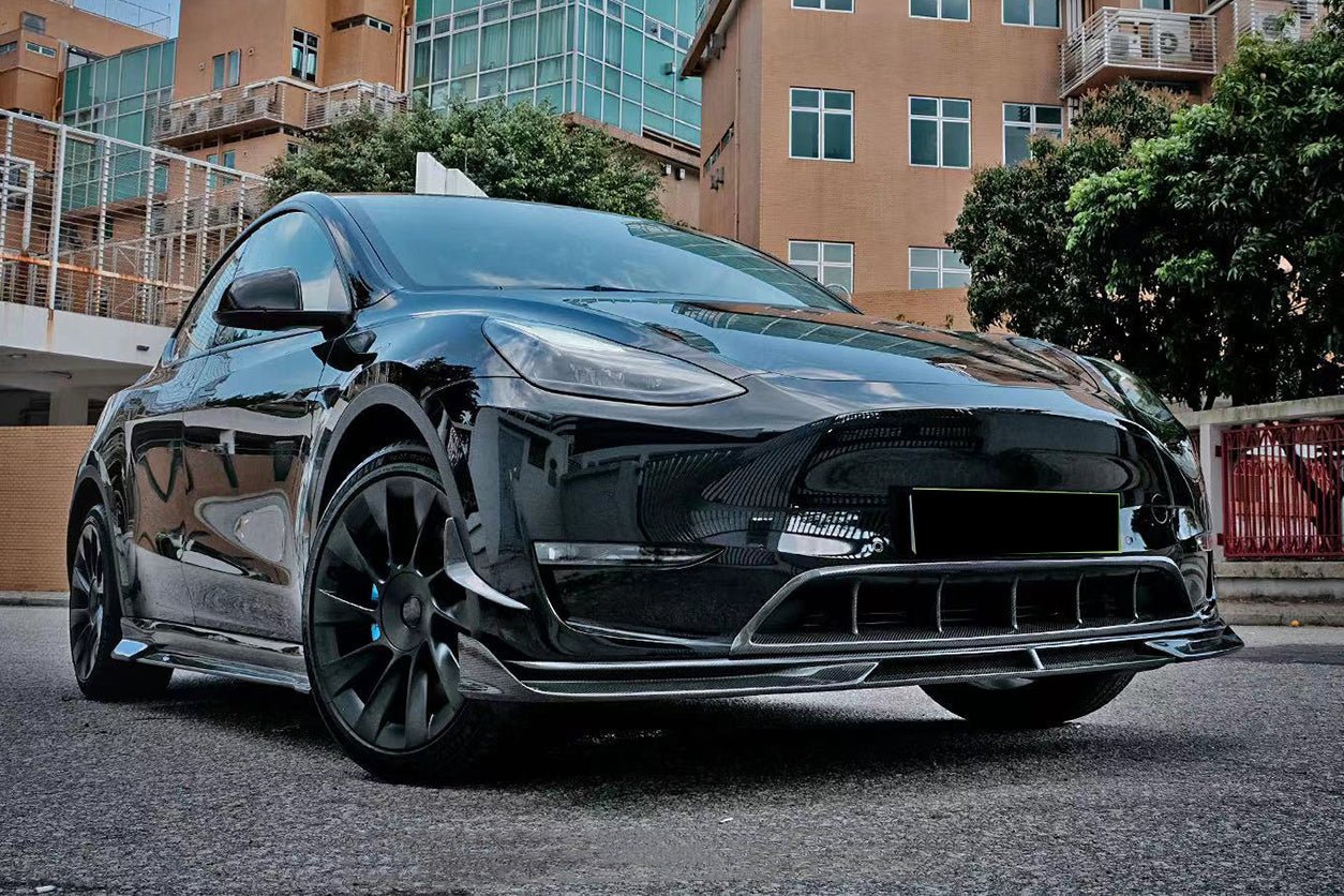 Tesla Model Y IMP Performance Carbon Fiber Front Lip 2020-2024