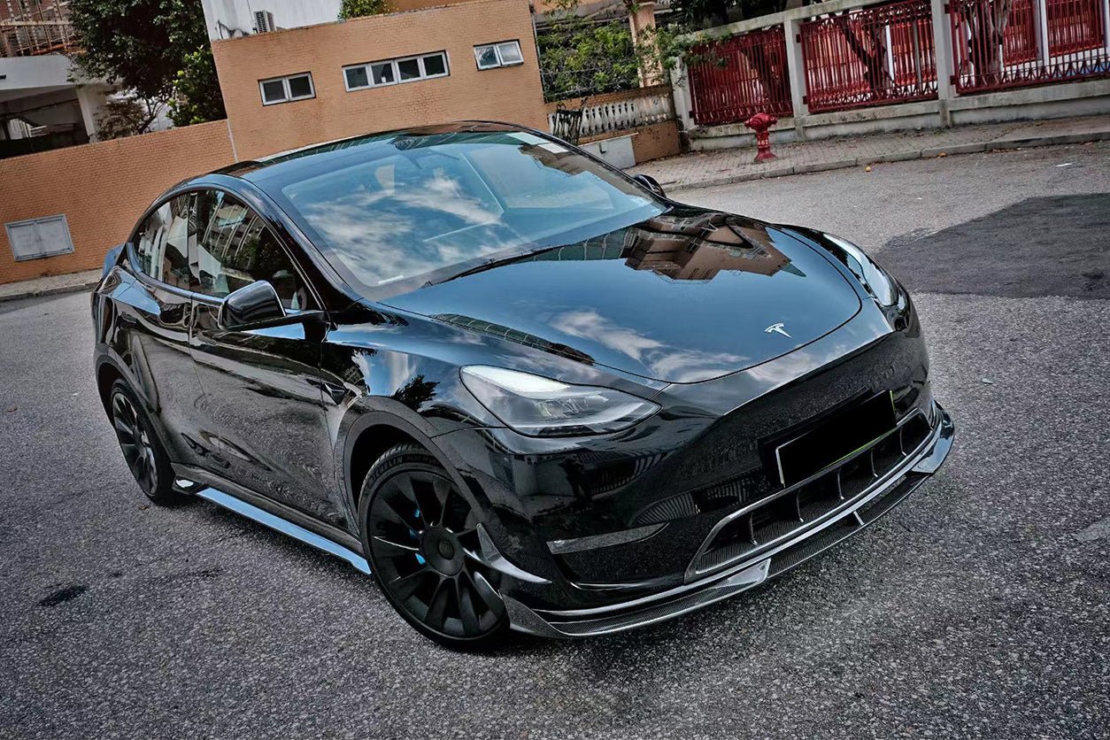 Tesla Model Y IMP Performance Carbon Fiber Side Skirts 2020-2024