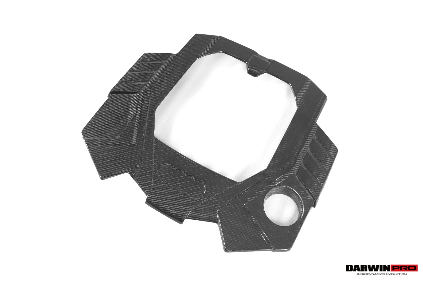 2019 - 2025 Audi RS6 Avant C8 & RS7 C8 Quattro OEM Style Dry Carbon Fiber Engine Cover Replacement