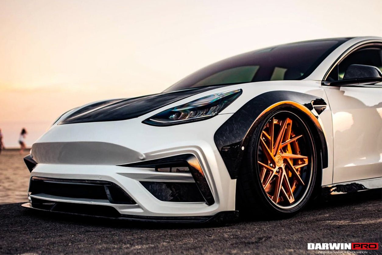 Tesla Model 3 IMP Performance Wide Fender Flares 2017-2023