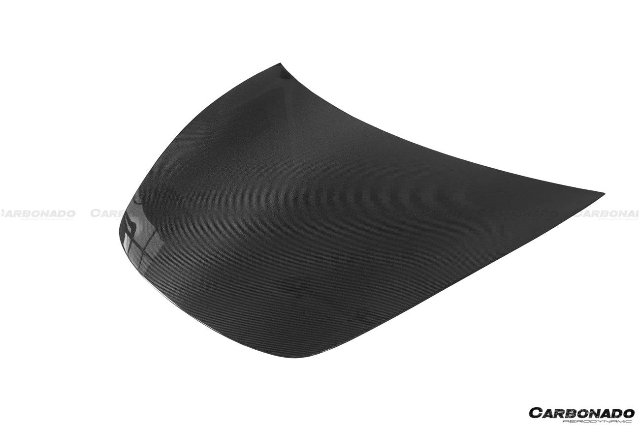 2017-2023 Tesla Model 3 OEM Style Carbon Fiber Hood - Carbonado