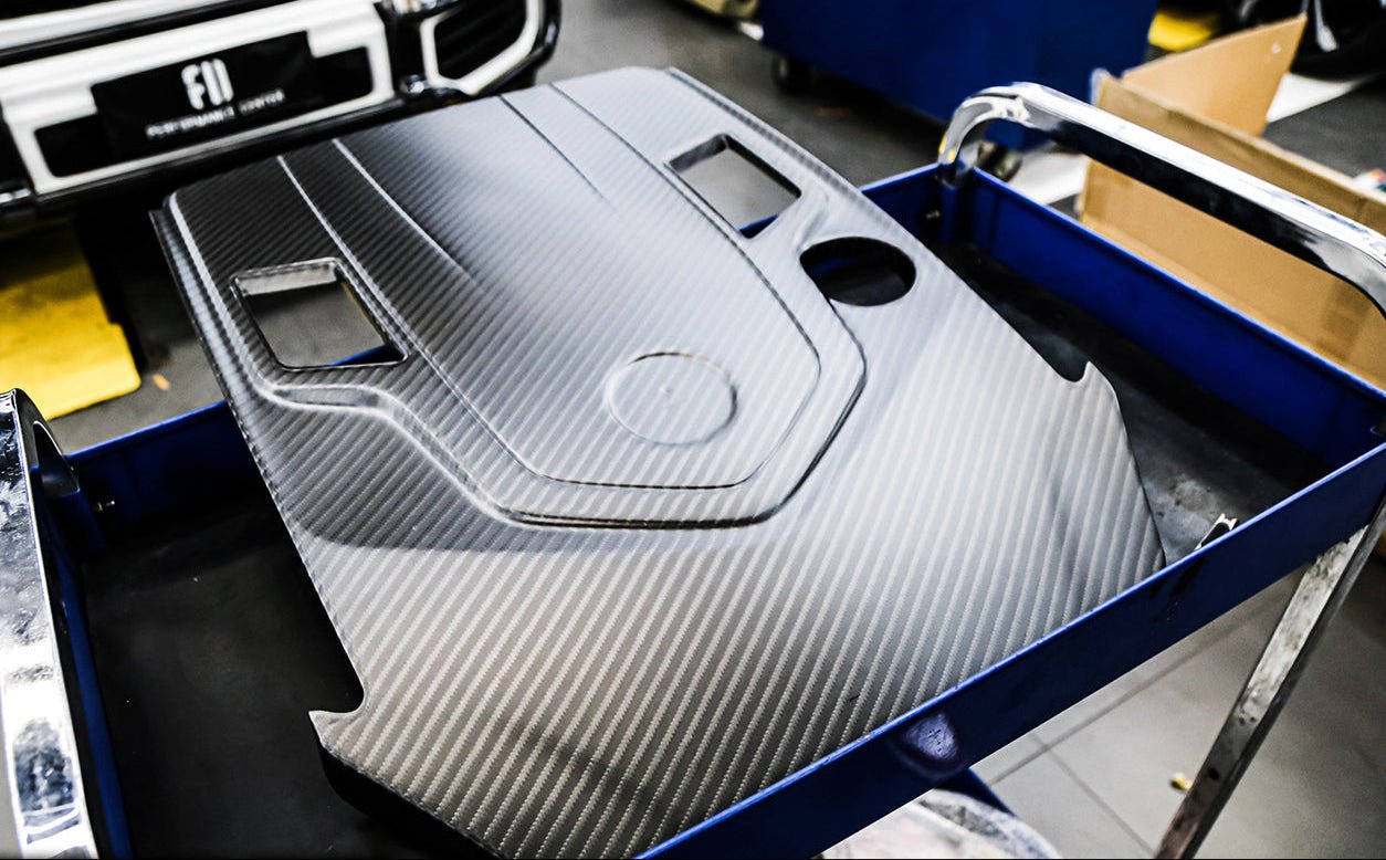 2019 - 2023 Mercedes Benz W464 G500/G550 G-Class G Wagon Dry Carbon Fiber Engine Cover