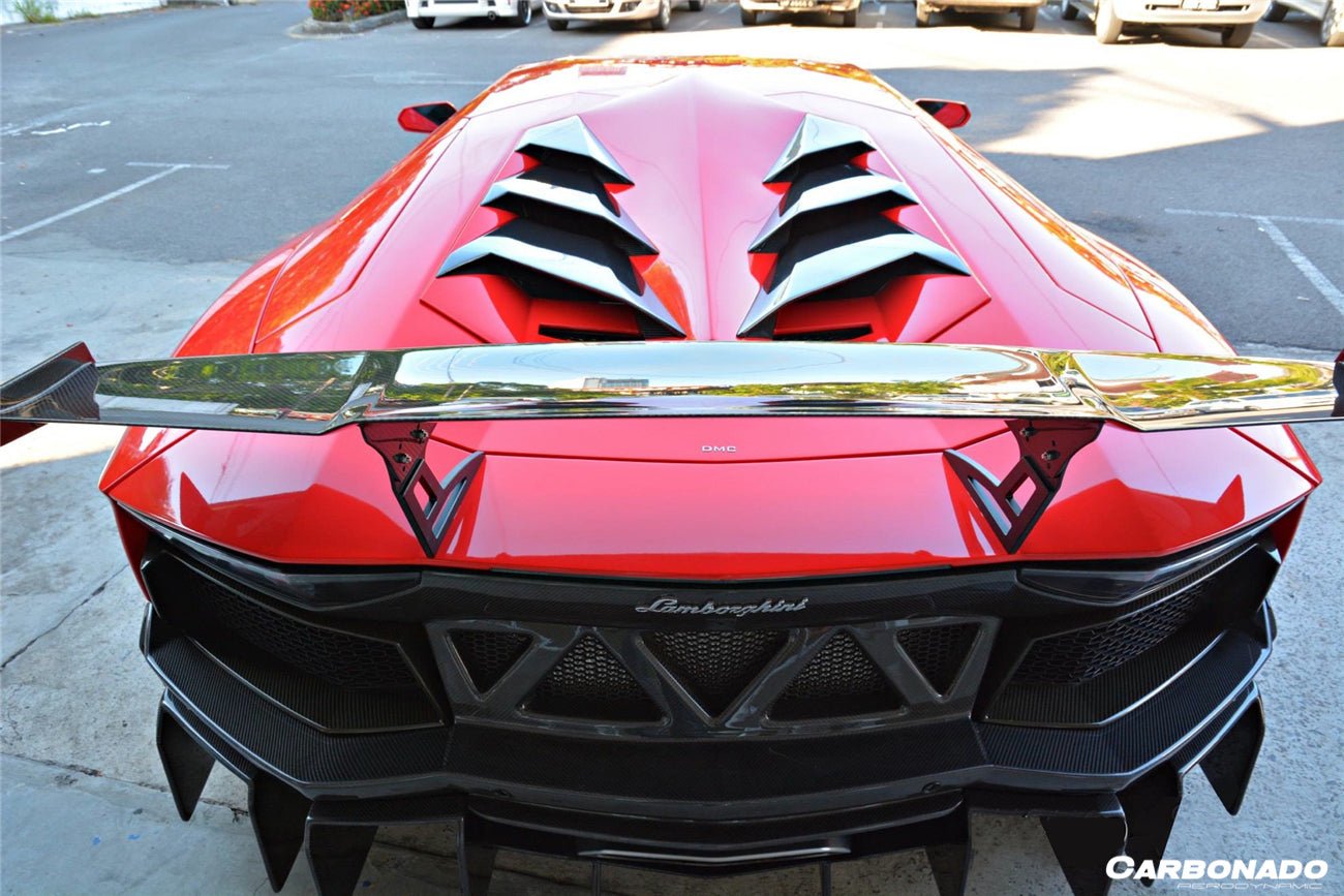 2011 - 2016 Lamborghini Aventador LP700 LP740 Coupe DC Style Carbon Fiber Engine Trunk