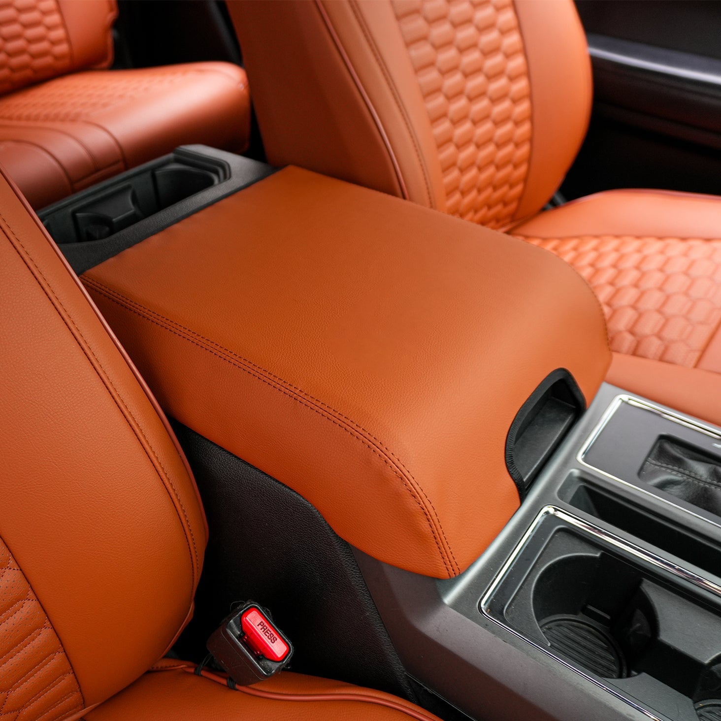 Ford F150 Center Console Lid Armrest Cover 2015-20