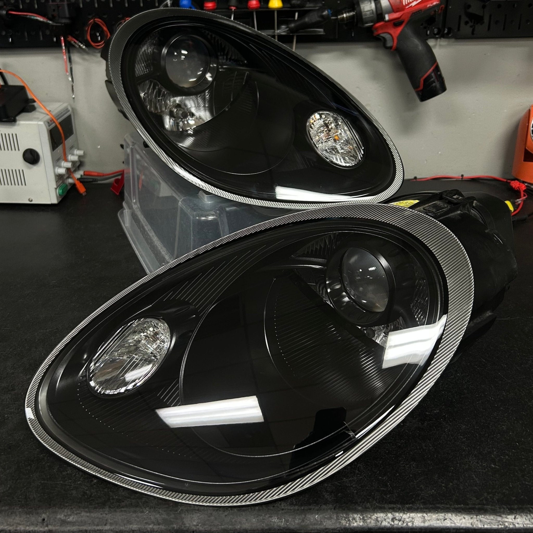 Porsche 987 Headlight Lens Replacement Service (2005-2008)