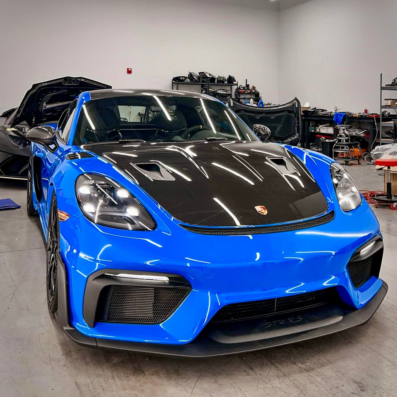 718 Matrix Style LED Headlights for Porsche 718 Boxster Cayman / GT4RS (2019 - Present Xenon Only)