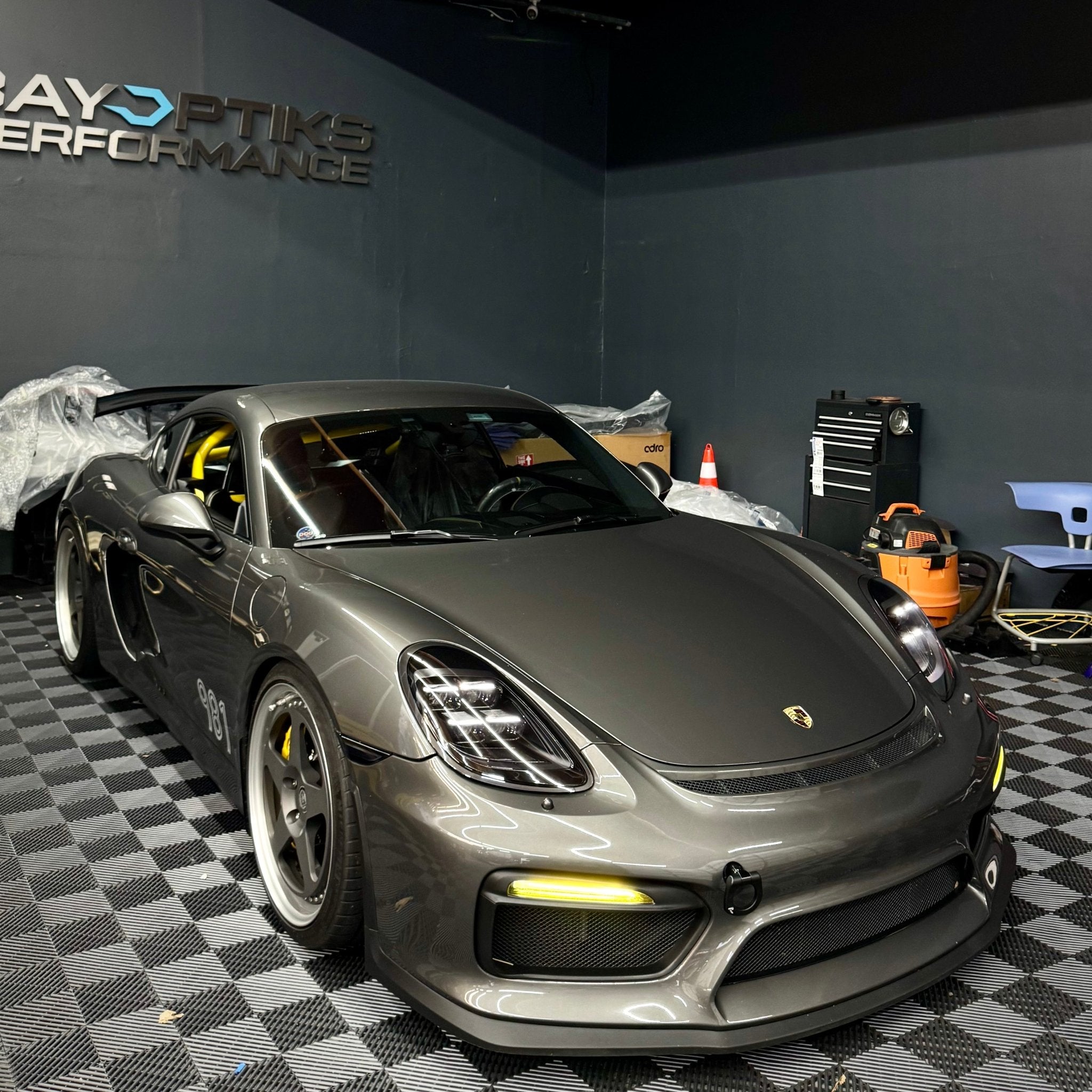 Matrix Style LED Headlights for Porsche 981 Boxster Cayman / GT4 2013 - 2016