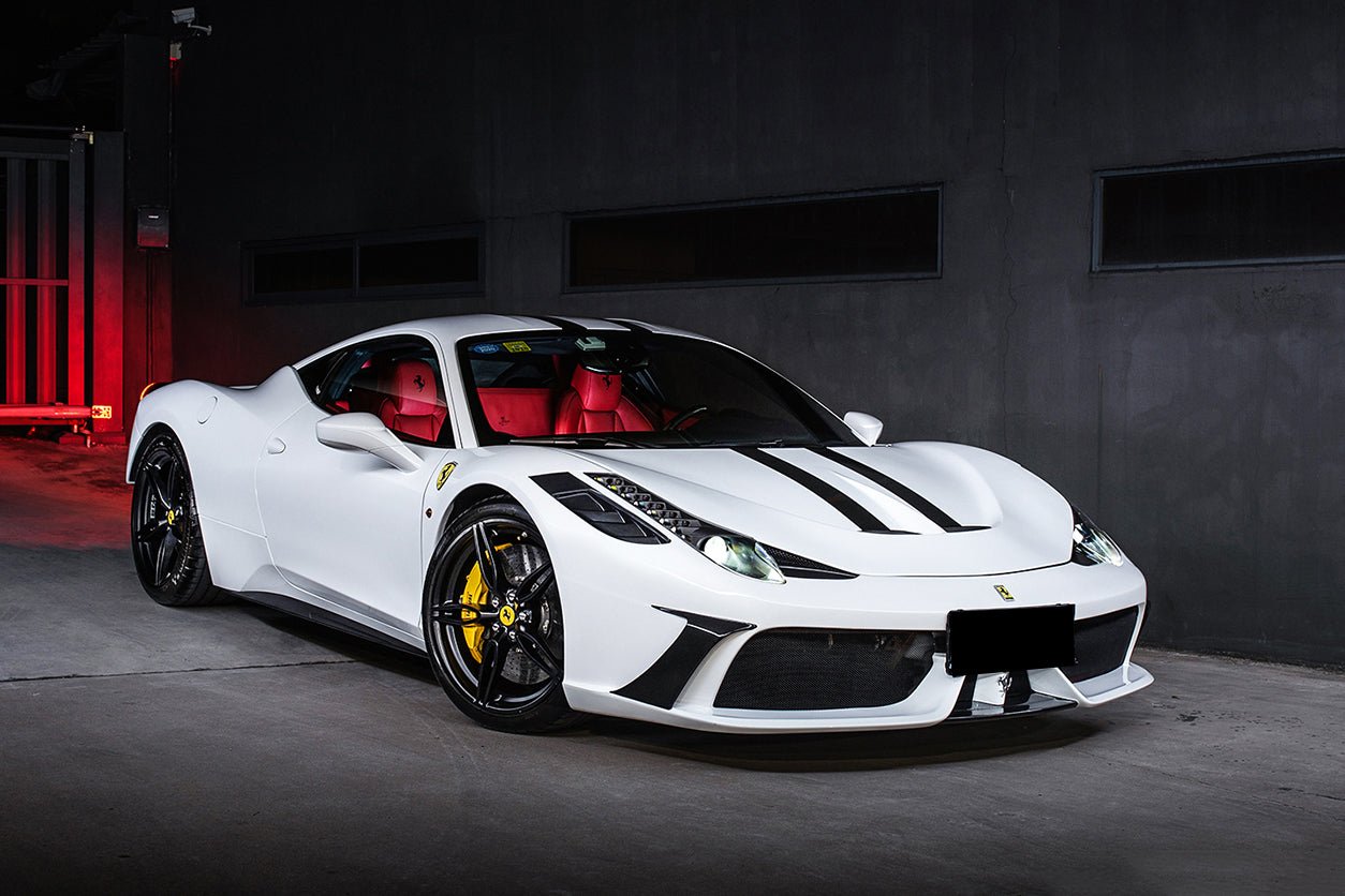 2010 - 2015 Ferrari 458 Coupe & Spyder Speciale Style Front Bumper