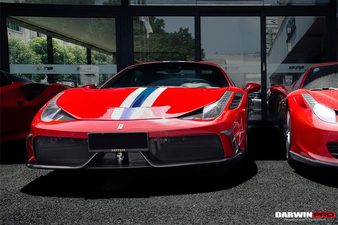 2010 - 2015 Ferrari 458 Coupe & Spyder Speciale Style Front Bumper
