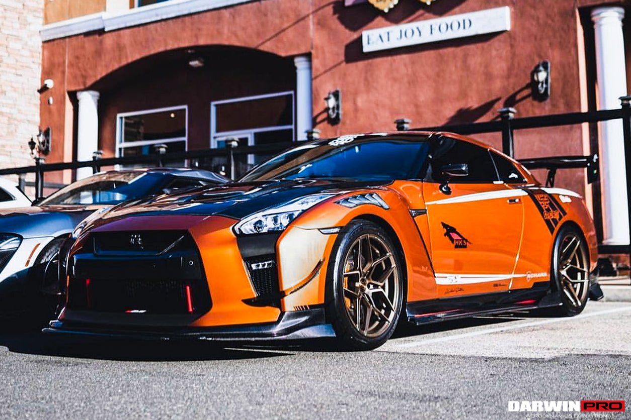 2017 - 2022 Nissan GTR R35 EBA BKSS Style Carbon Fiber Full Body Kit