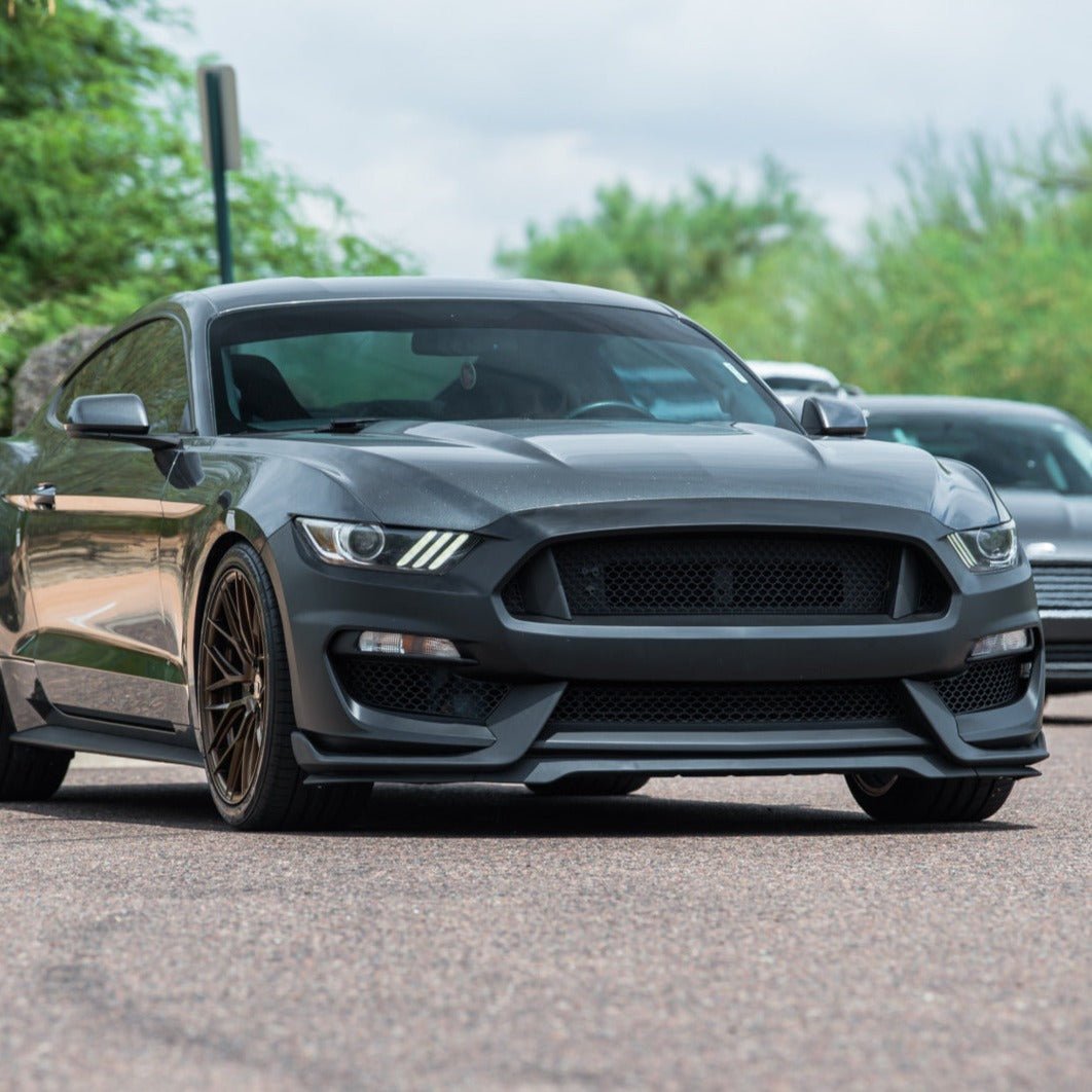Ford Mustang S550 GT350 Style Front Bumper Conversion Kit 2015-2017
