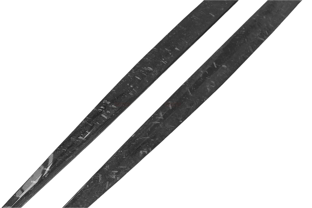 2014 - 2021 Mercedes Benz C217 S63/S65 AMG Coupe Carbon Fiber Side Skirts Extension