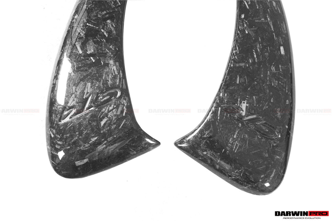 2012 - 2016 Porsche 981 Boxster/Cayman GT4 Style Carbon Fiber Quarter Panel Side Scoops