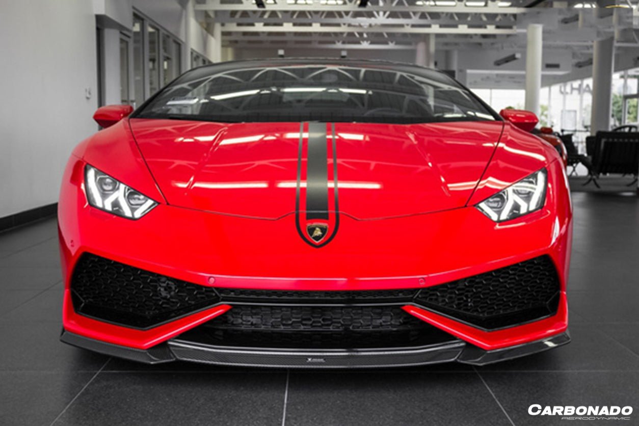 2015 - 2020 Lamborghini Huracan LP610 VRS Style Carbon Fiber Front Lip
