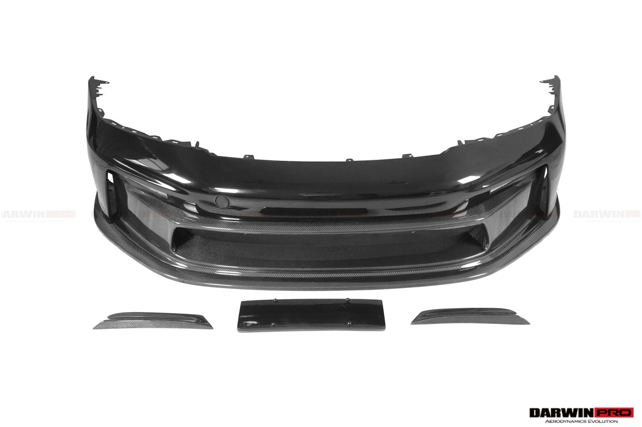 2019 - 2024 Porsche 911 992 Carrera & S & 4 & 4S & Targa & Cabriolet GT3 Style Front Bumper