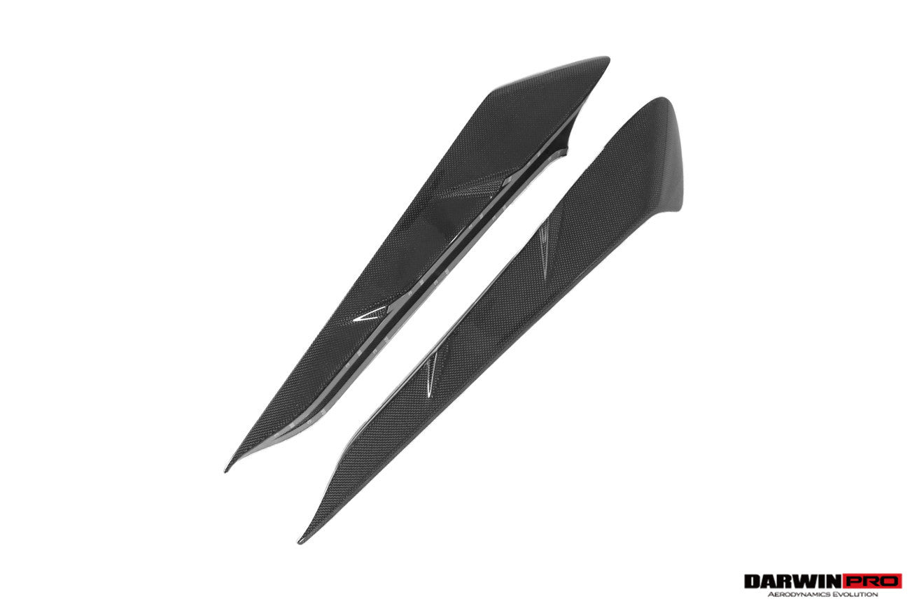 Ferrari 296 F171 iMP Style Carbon Fiber Rear Bumper Trim 2022-2026