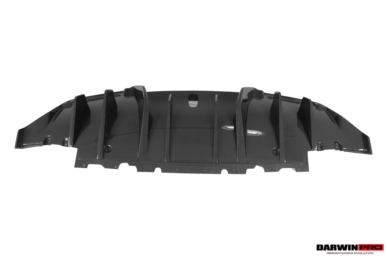 Ferrari 296 GTB GTS F171 IMP Style Carbon Fiber Rear Diffuser With Undertray 2022-2026
