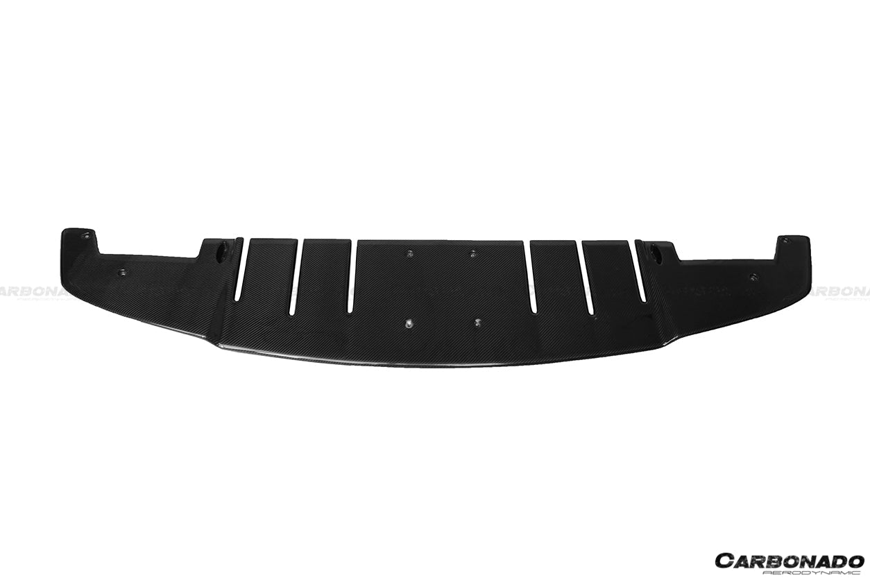 2010 - 2015 Ferrari 458 Coupe & Spyder AV Style Carbon Fiber Rear Diffuser Lip